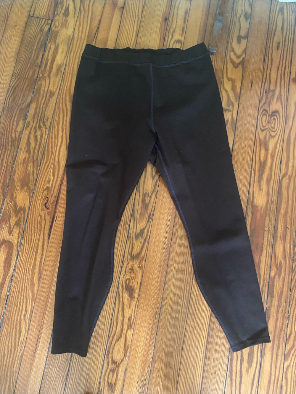 Tuckernuck woMen's Dark Brown leggings / skinny stretch large EUC